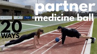 20 Partner Exercises with Medicine ball - Bootcamp Ideas for Personal Trainers screenshot 1