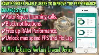 Best Game Bosster For Android 2021 | Game Booster For Any Games 60Fps | Fix Lag In Lowend Device screenshot 3