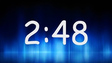 2:48 Minutes Timer / Countdown from 2min 48sec