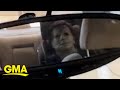 Mom gets Halloween surprise in her rearview mirror l GMA