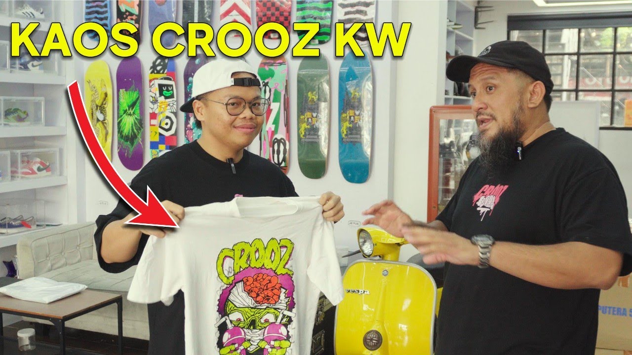 BAWA KAOS KW KE DISTRO BRAND LEGEND CROOZ!