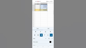 Basic Google Sheet | Change Decimal Place via mobile