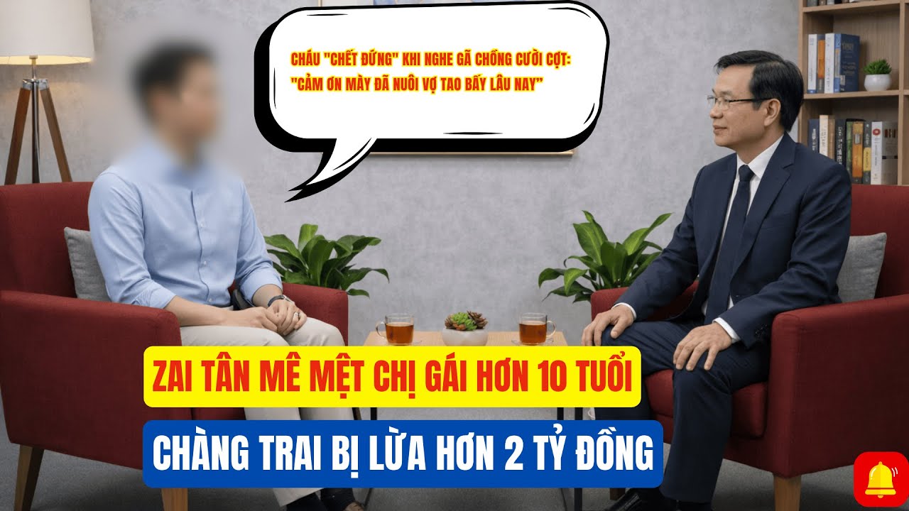 Zai Tân Yêu Chị Gái Hơn 10 Tuổi - Chàng Trai Bị Lừa Hơn 2 Tỷ Đồng