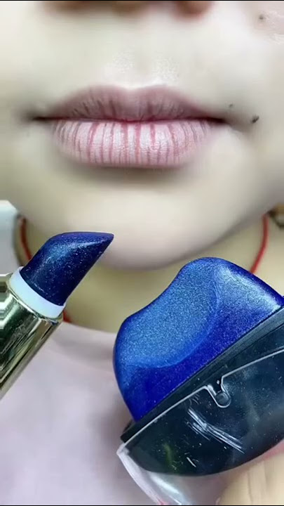 Chinese lipstick tutorials videos. Credit goes to lipstick552 on TikTok