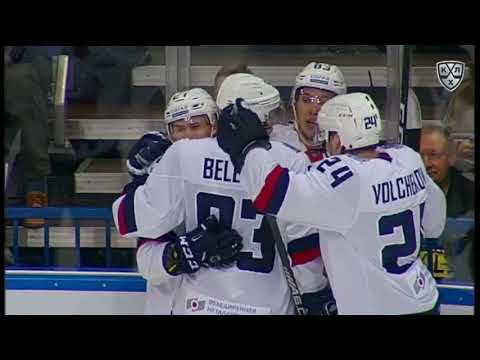 Goncharuk first KHL goal