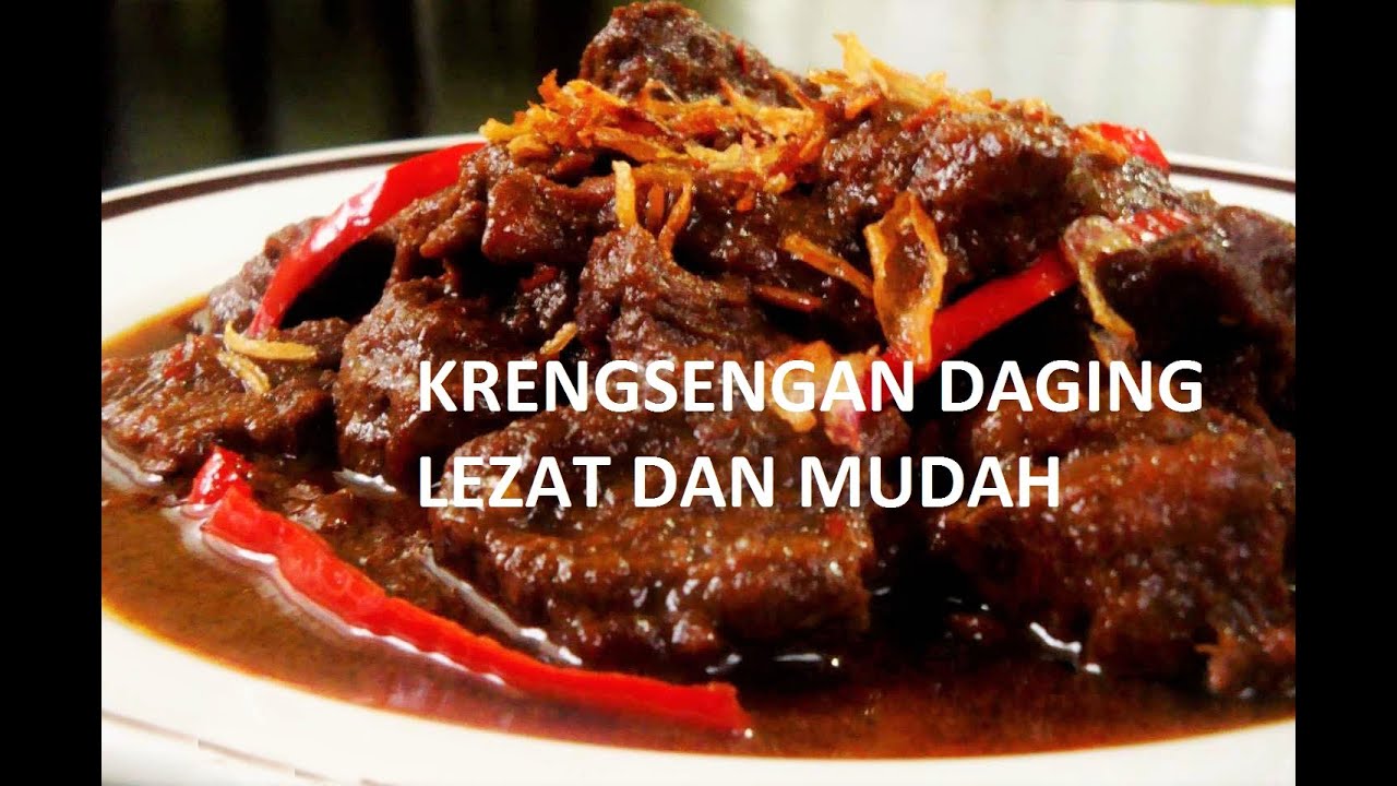  Resep Krengsengan Daging Sapi dengan Bumbu Machmudah YouTube