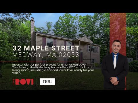 32 Maple St, Medway, MA home video tour