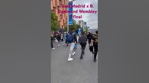Crazy Real Madrid x Dortmund Wembley final 2024 Champions league 🫶🏼