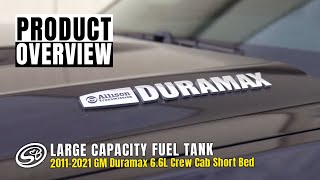 S\&B 62 Gallon Replacement Fuel Tank 2011-2023 GM Duramax 6.6L Crew Cab Short Bed
