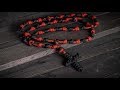 #08 Paracord catholic Rosary  How it's made DIY tutorial