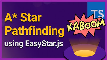 🗺 A* Star Pathfinding using EasyStar.js in Kaboom.js