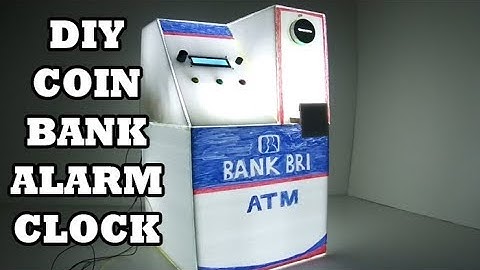 DIY - How To Make Smart Personal Bank Coin With Arduino Alarm Clock And LED