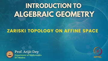 Zariski Topology on Affine Space