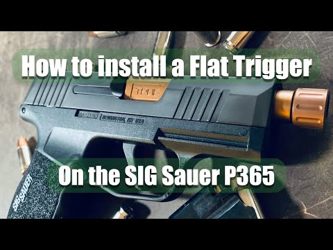 Easiest Way to Swap SIG Sauer P365 Trigger