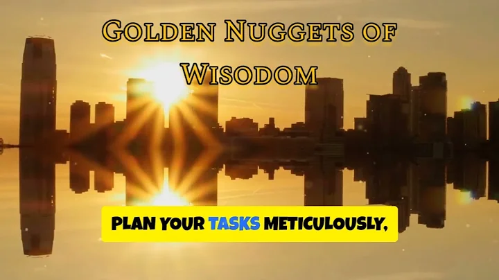 Golden Nuggets of Wisdom:  Self-care and Relationships.