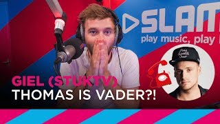 Thomas van StukTV blijkt kind te hebben - Reactie Giel | SLAM!