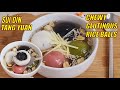 Chewy Glutinous Rice Balls - Tang Yuan - Sủi Dìn ASMR [Subtitles] HNC Kitchen