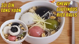 Chewy Glutinous Rice Balls - Tang Yuan - Sủi Dìn ASMR [Subtitles] HNC Kitchen