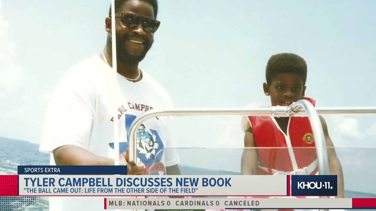 Tyler Campbell, son of NFL Hall of Famer Earl Campbell, hosts book