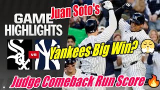 Yankees vs White Sox [Full Game] May 19,2024 | Seven straight wins  Yankees dominated the Sox.