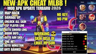 CHEAT ML AUTO AIM ｜｜ MOD MENU MOBILE LEGENDS 2026 ｜｜ AUTO AIM ALL HERO + MAP HACK + UNLOCK ALL SKIN screenshot 2