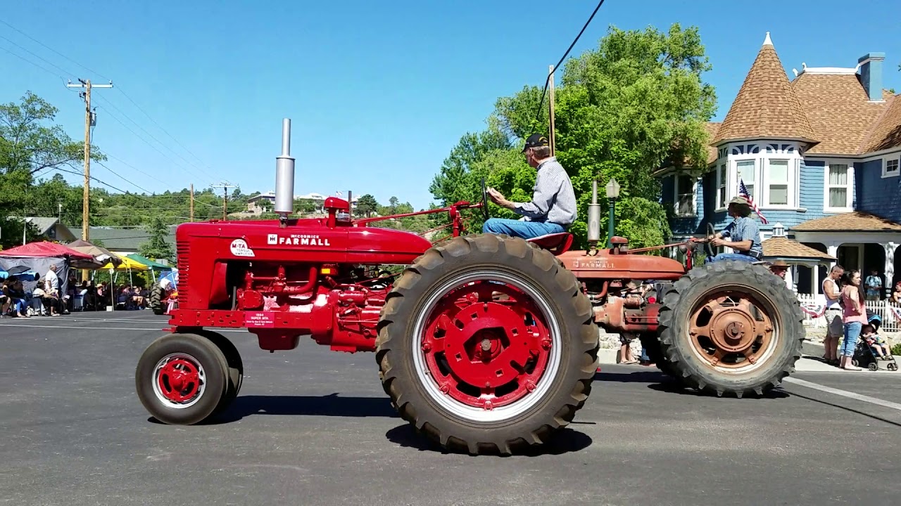 Prescott 4th of July Parade Tractors YouTube