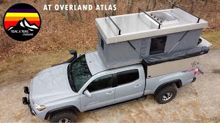 AT Overland Atlas camper on our 3rd Gen Toyota Tacoma