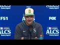 Mariners ALCS Game 7 Pregame News Conference: Dan Wilson
