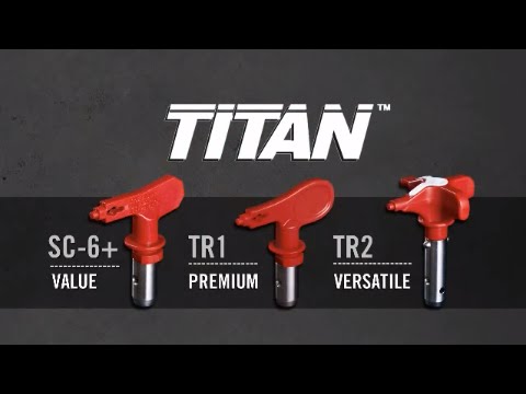 Titan Paint Sprayer Tip Chart