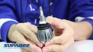 SUPAREE 車検対応 H8 H9 H11 H16(国産車) 兼用 LED ヘッドライト フォグランプ  K18