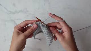 Centered Single Decrease (csd) | Purl Soho