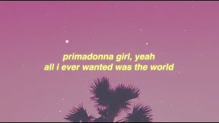 Marina - Primadonna Girl (Lyrics) 1