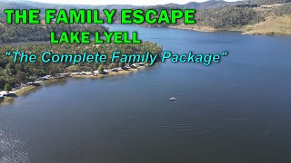 Some of the BEST Lake side camping at Lake Lyell Recreation Park.
