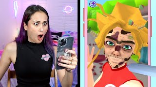 MAKE-OVERS GEVEN AAN DE LELIJKSTE MEIDEN! - MAKE-OVER RUN APP UITPROBEREN || App of Scrap