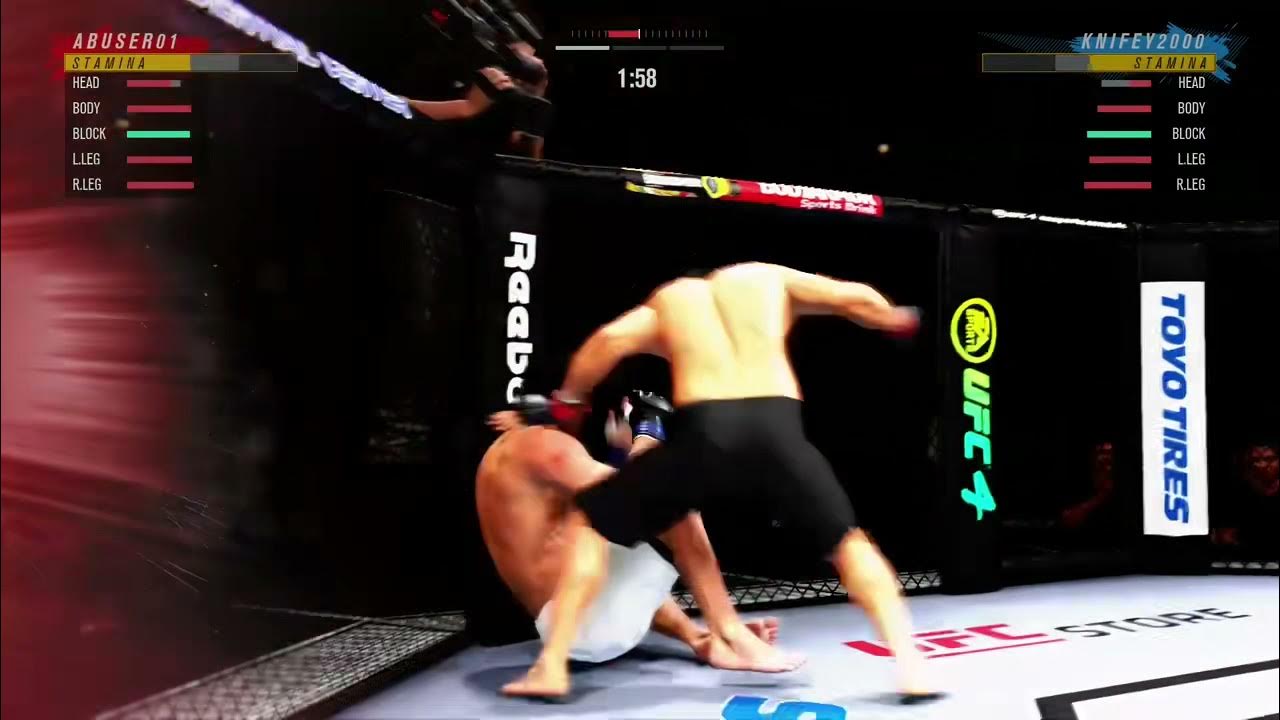 UFC 4 don’t question, the question mark kick ? Bruce Buffer finishes