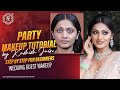 Party makeup tutorial step by step for beginners  wedding guest makeup  pkmakeupstudio