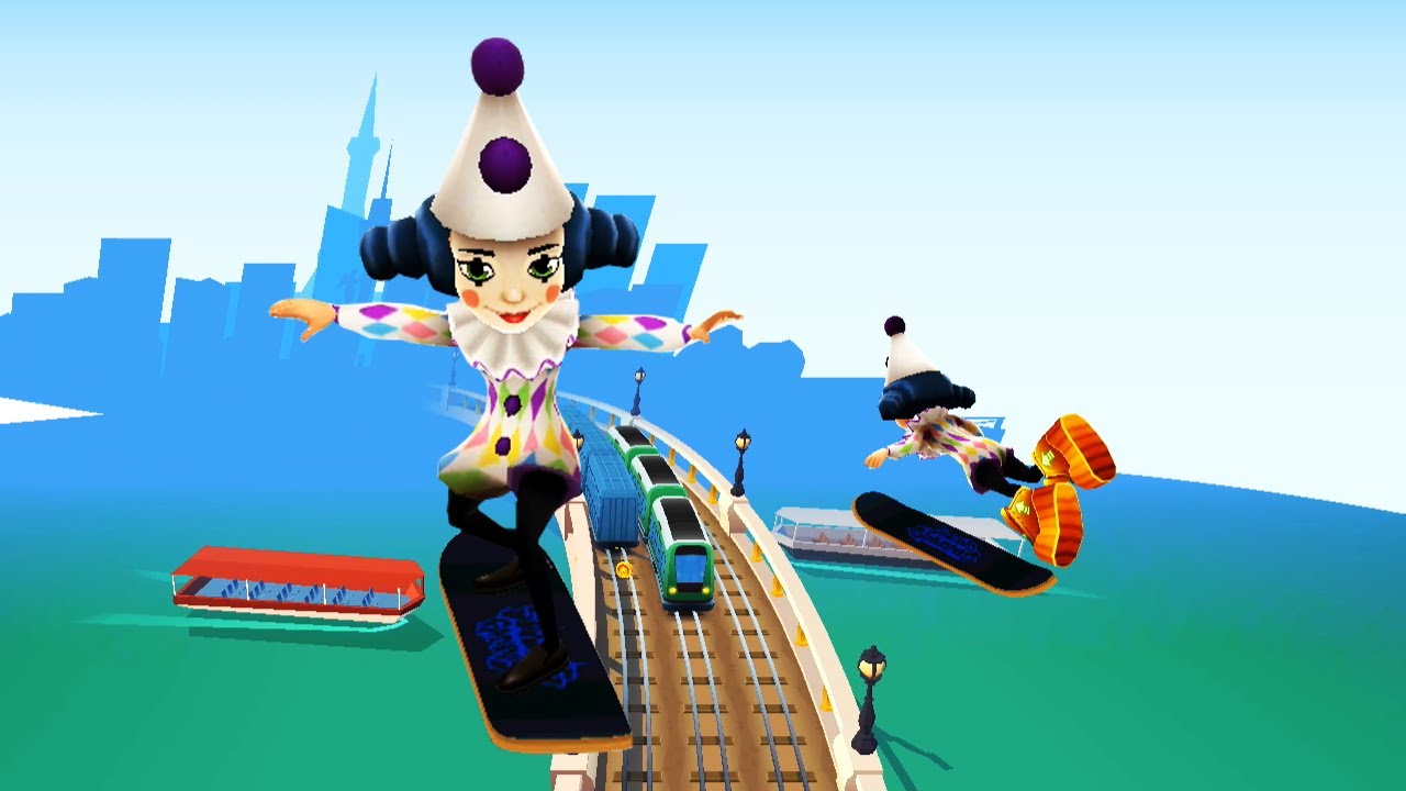 Coco Jester Outfit Và Ván Trượt Crew Special Board - Subway Surfers ...