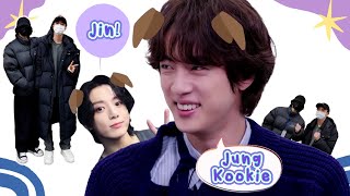 JinKook / KookJin ~ How Jung Kook Looks at Jin is How Jin Talks About Jung Kook