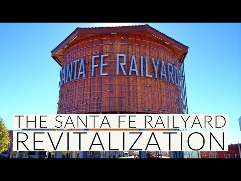 Video: Santa Fe's Railyard District - museer og restauranter