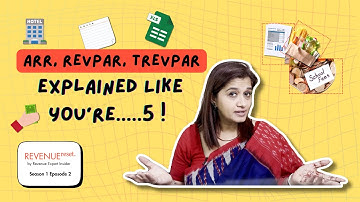 ARR, RevPAR, TRevPAR, explained like you are 5!