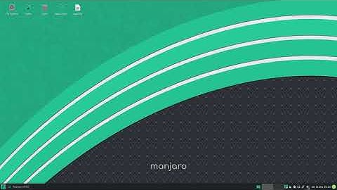 Manjaro 20.1 XFCE Run Through
