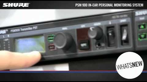 Shure PSM 900 in-ear systeem