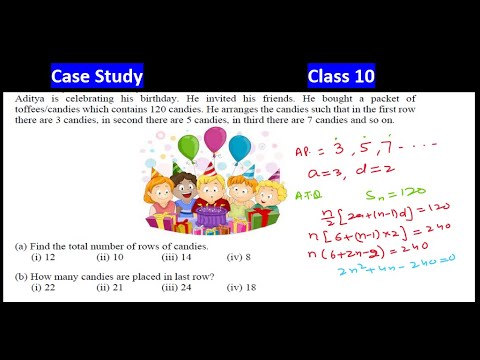 case study based on arithmetic progression