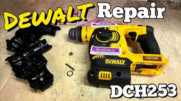 Repairing a Faulty Dewalt DCH253 Cordless SDS drill that