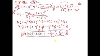 Lecture 25 : Introduction To IIR (Infinite Impulse Response) Filters