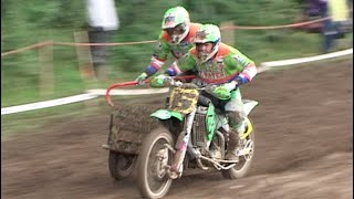 MX Sidecar racing. World championship Switzerland GP 2001 Tagerig 1-st race