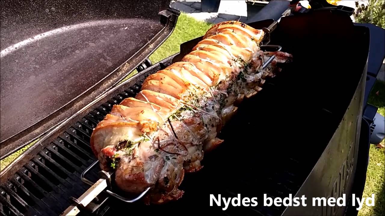 antenne Thicken Kapel Porchetta på grill - En italiensk gudespise | Madsvin.com