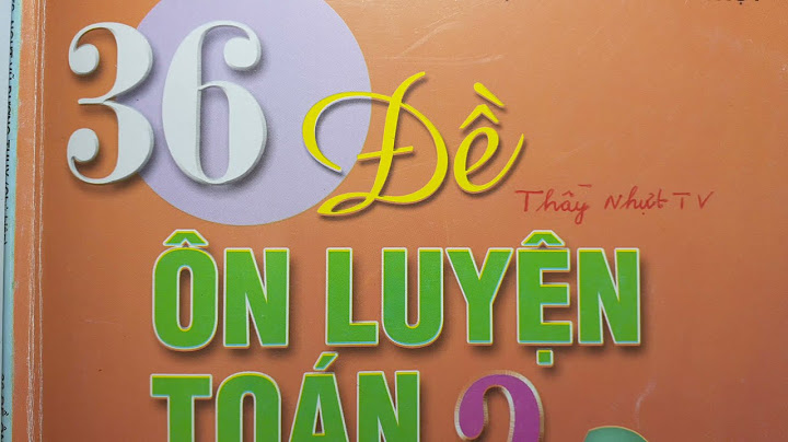 Giải 36 de on luyện toán lớp 2 tập 1
