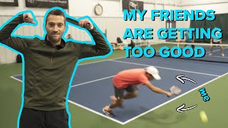 Pickleball Highlights | 4.0 - 4.5 Mens Doubles REC PLAY | Pickleball Will
#pickleballwill #pickleball #tennis #highlights #recplay #mensdoubles #doubles
Highlights of 4.0+ Rec play at Philcrest Hills Tennis Club.
This is my first time back playing more competitively after dealing with tennis elbow for over a month. Full unedited matches in the links below.
Purchase your paddles at JustPaddles with the link below:
https://bit.ly/3SLz5aR
Music:
Barr Bells - Sam Barsh
A3YVDAJZ9OIVLYN8
(James & Danko) VS (Alvaro & Josh)
https://youtu.be/r0TzXhQJZTo
(Will & Danko) VS (James & Josh)
https://youtu.be/dSTNzTBomL0
(Will & James) VS (Alvaro & Josh)
https://youtu.be/yo11JP62_RA
(Alvaro & Will) VS (Danko & Josh)
https://youtu.be/YVpbAFzcTu4
(Alvaro & James) VS (Danko & Eric)
https://youtu.be/vrINv7AZLsE
(Danko & Alvaro) VS (Ryan & Eric)
https://youtu.be/YZvmCbg2Qpc
(Will & Eric) VS (Ryan & Danko) - Match 1
https://youtu.be/7hL4m5utGbo
(Will & Eric) VS (Ryan & Danko) - Match 2
https://youtu.be/JplkSvfycx4
(Will & Eric) VS (Ryan & Danko) - Match 3
https://youtu.be/kAjC-EyfZgE Pickleball Highlights | 4.0 - 4.5 Mens Doubles REC PLAY | Pickleball Will