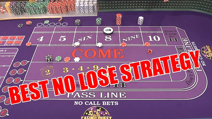 "THE ONE" BEST CRAPS STRATEGY